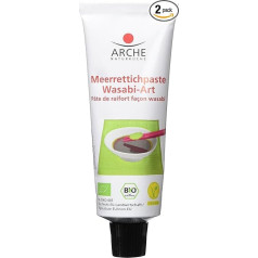 Arche Wasabi-Art Horseradish Paste Pack of 2 (2 x 50 g) Organic