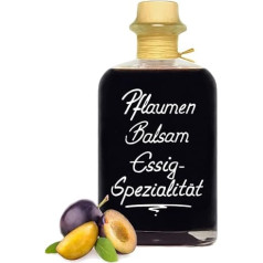 Plum Balm Vinegar Speciality 1L with a Mild Aceto Balsamic Very Aromatic Velvety and Concentrated 5% Acid