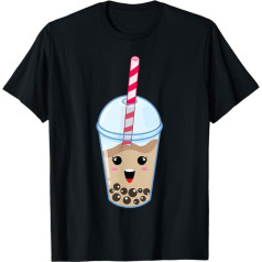 Kawaii Boba Milk Tea Cute Classic Bubble Tea Lover Gift T-Shirt