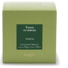 Dammann Herbal Tea Tisane du berger 25 Crystal Bags