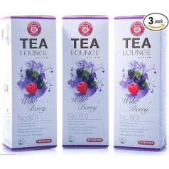 Teapot Tealounge Capsules Wild Berry No. 801 Fruit Tea (3 x 8 Capsules)