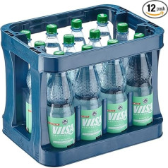 Vilsa Medium Natural Mineral Water, Reusable, 12 x 1 Litre
