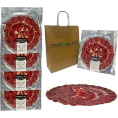 CERROALTO Shoulder plate made of acorn fattening 100% Iberian breed Pata Negra (hand plated) 100 g (15 envelopes)