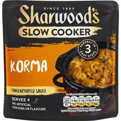 Sharwood's Slow Cooker Korma Sauce konzentriert 170 g – 4 Stück