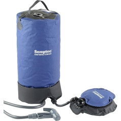 Semptec Urban Survival Technology Solar Shower: Portable Pressure Camping Shower with Foot Pump, 11L (Camping Shower with Pump, Shower, Kids Vehicles)
