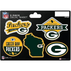 Rico Industries NFL 5-Pc Sticker Sheet