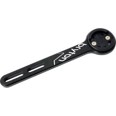 Bryton Staffa Frontale Race Mount in Aluminium, è progettato per manubri integrati, compatible with model rider, Nero