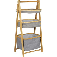 Bo-Camp Urban Outdoor Folding Cabinet Bayswater Camping Cabinet Wooden Shelf 35 x 45 x 99 cm