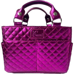 Kami-So Ice Skate Carry Bag (Metal, Fuchsia) - Ideal for Ice Skate Guards, Water Bottle and Other Skating Accessories
