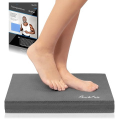 SportyAnis® balance pad incl. Exercise book – Innovative balance cushion for strengthening deep muscles and increasing balance.