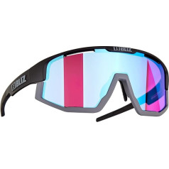 Bliz Vision Nordic Light Sports Glasses, Matt Black/Violet Blue Multi