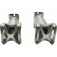 TiTo Titanium Bicycle Stem for Mountain Bikes BMX Mountain Bike Road Bike Stem 25.4mm/31.8mm x Length 50/60/70/80/90/100/110/120mm