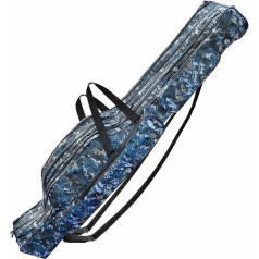 Acemall 3-Layer Fishing Bag, Rod Case, Fishing Case, Portable Folding Fishing Rod Bag, Waterproof Fishing Bag, Rod Case, Fishing Rod Tools, Fishing Case, Waterproof