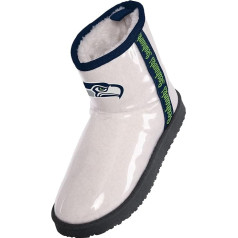 FOCO NCAA Women's Team Sherpa Lined Rain Boots, Team colour