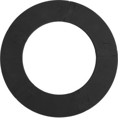 Naugan Dartboard Surround Wall Protector Eva Splicing Dartboard Backboard Surround, Wandschutz für 18-Dartboard B