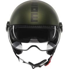MOMO Design Fgtr Evo Momodesign E2206 Unisex Adult Jet Helmet