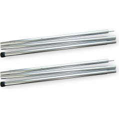 Mountainsmith Stahl Tarp Pole (2 Set), Silber