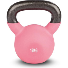 Lex Quinta 12kg Neoprene Kettlebell Pink