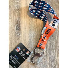 Wincraft NFL Denver Broncos Bottle Opener Keyring