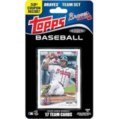 MLB Atlanta Braves 2014 Team Set Trading Card