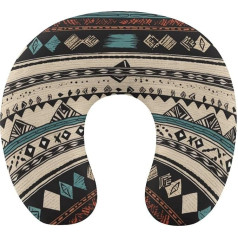 YKUDBN Travel Pillow, Native American Pattern U Shape Travel Pillow, Neck Pillow, Portable Pillow, Versatile Travel Pillow