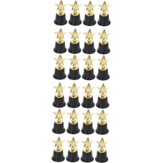 HLUONGTN Plastiktrophäe Plastiktrophäe Stern-Auszeichnungen Trophäe Stern-Auszeichnung Trophäe Trophäenpreis Trophäe/Den/6.8X12Cmx3Pcs