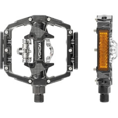 Voxom MTB/Gravel Pedals Pe27 Black Plain