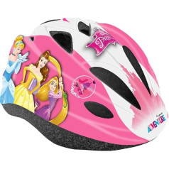 Disney Girls' Princess Bicycle Helmet, Multicoloured, S (52-56 cm)