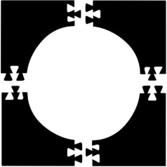 3pcs Dartscheibe Surround Ring, Tragbare Dartscheibe Wandschutz, Verhindern SchäDen An Der Wand Mit Der Wandschutzplatte, FüR Dart-Liebhaber