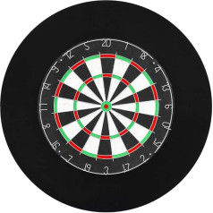 Festnight Professional Dartboard Surround Collection Ring Eva Wall Protector for Dartboard (Dartboard Not Included)