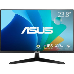 ASUS Eye Care VY249HF - 24 Inch Full HD Monitor - 100 Hz, 1ms MPRT, AdaptiveSync - IPS Panel, Vesa 100x100, 16:9, 1920x1080, HDMI