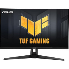 ASUS TUF Gaming VG27AQ1A 27-Inch WQHD Monitor, 170 Hz, 1 ms MPRT, FreeSync Premium & G-Sync Compatible, DisplayHDR 400, IPS Panel, 16:9, 2560x1440, DisplayPort, HDMI