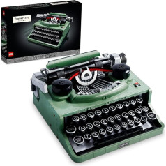 LEGO Ideas Typewriter 21327 Adult Collectible Retro Display Model Creative Hobbies Unique Gift Idea