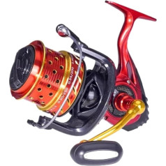 Spinning Angelrolle 13+1BB Geschwindigkeit 5,5:1-4,1:1 25KG Max Drag Meer Boot Fisch Rollen Metall Löffel (Size : 6000 Series)