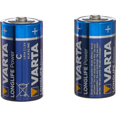 10 x Varta High Energy Baby/LR14/C Batteries 1.5 V