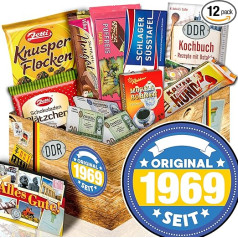 ostprodukte-versand Original seit 1969 / DDR Chocolate Gift Basket / Birthday Gifts