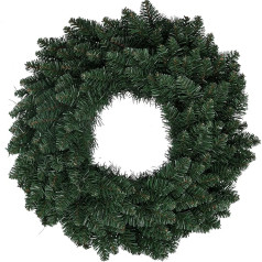 Vacchetti Giuseppe Monte 6333140000 Artificial Christmas Wreath Height 30 cm Green