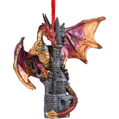 Design Toscano QS291250 Zanzibar the Gothic Dragon 2012 Holiday Ornament