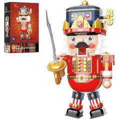 JMBricklayer Nutcracker Building Sets 70143, Christmas Building Set for 14+ Boys and Girls, Interactive Capsule Game Party Toy, Collectable Toy, Christmas Decoration, Festive Ornament Gifts