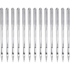 sourcing map Sewing Machine Needles DCX1 Industrial Overlock Needle Size 130/21 (Pack of 30)