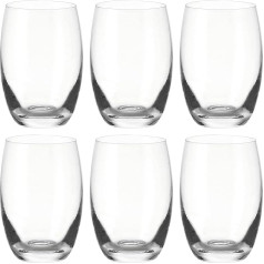 Leonardo Cheers 075386 Set of 6 Glasses Small large transparent