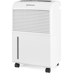 Orbegozo DH 3000 - Dehumidifier with strong power of 30 litres per day, coolant R290, container of 5.8 litres, room size 120 m2, anti-frost system, 495 W