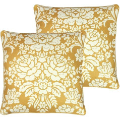 Paoletti Melrose Feather Filled Pillows Twin Pack