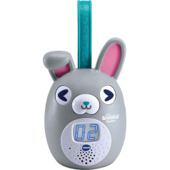 VTech StoriKid Pocket, Portable Kids Counter to Accompany Baby Anywhere, Toy from 6 Months, Save Your Own Stories, Timer, ESP Version, Grey (3480-613767)