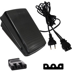 Sewing Machine Foot Control Pedal Speed Controller Pedal Foot Pedal for Sewing Machine 220 V Electronic Foot Control Universal Home Sewing Machine Foot Switch Pedal Variable Speed Controller with