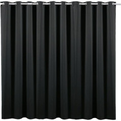 JEMIDI Curtain, Eyelet Curtain, Opaque Curtain, Ruffle Tape / Universal Tape Curtain, Decorative Curtain