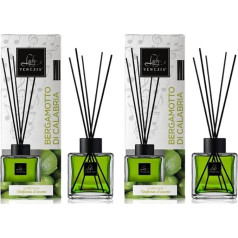 Lady Venezia Room Fragrance Sticks, Room Fragrance with Sticks, 100 ml x 2 (Calabria Ergamotte)