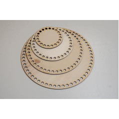 Round Basket Base (10 cm + 15 cm + 20 cm + 25 cm)