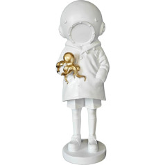 OXWIND Banksy Graffiti Inspired - Deep Sea Diver Statue, 22 cm, High Quality Resin