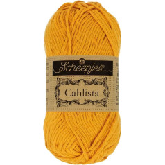 Scheepjes - Scheepjes 249 Safran Cahlista Garn - 10x50g